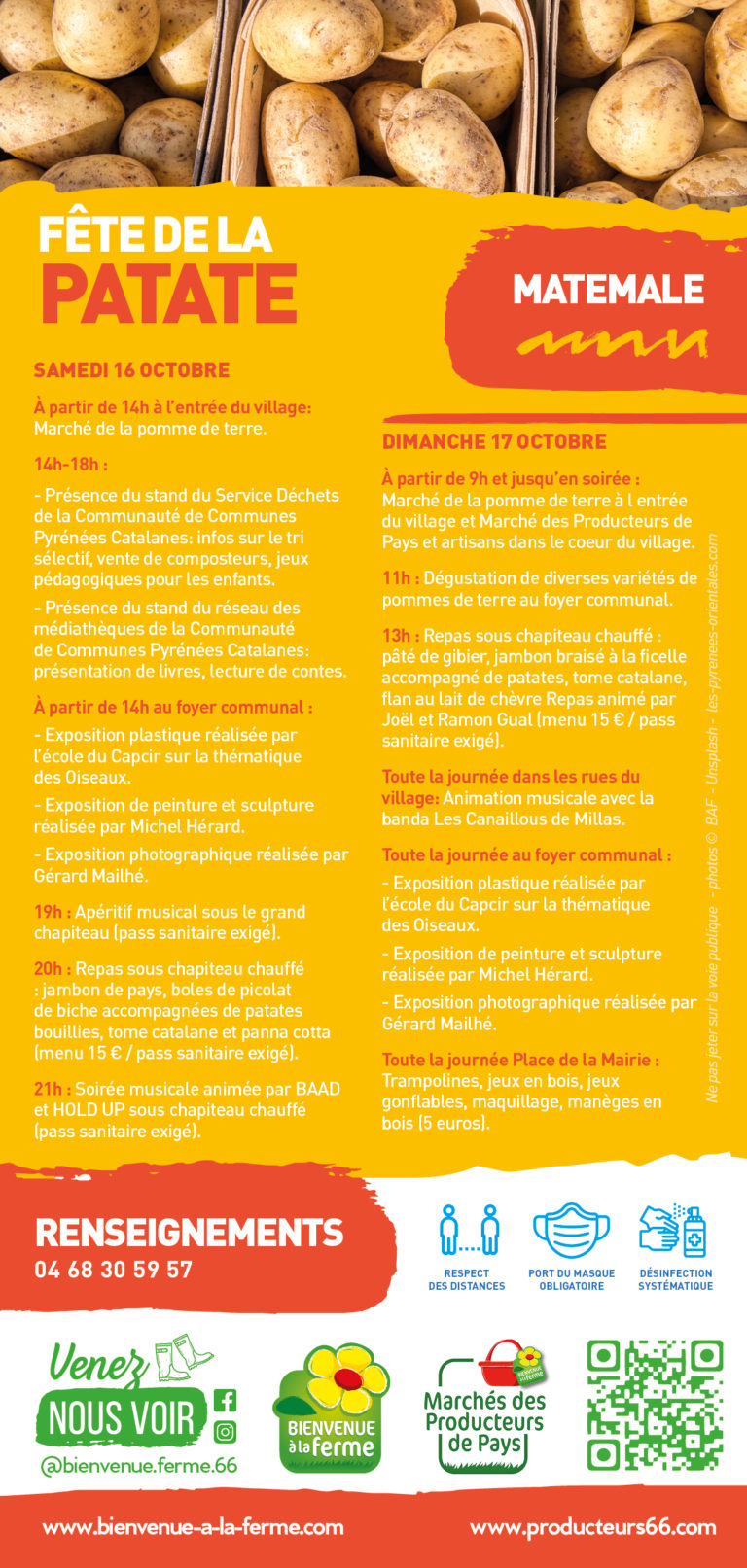 Fete De La Patate A Matemale 2022